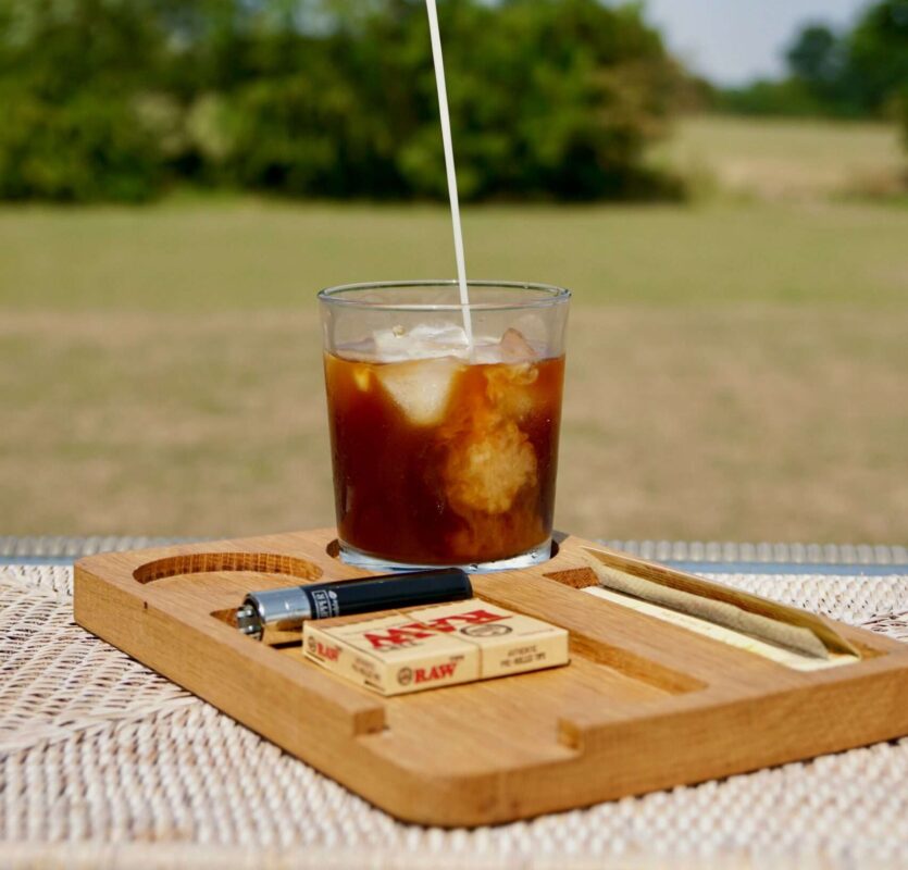 Rolling Trays zum Sammeln