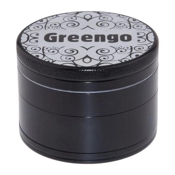 GreenGo Grinder Schwarz 4tlg. 63mm